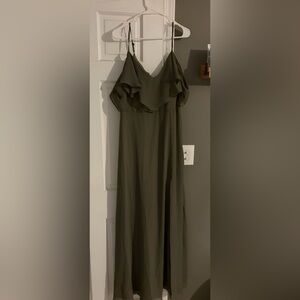 NEW NOT WORN- Birdy Grey bridesmaid dress- Jane chiffon in Thyme